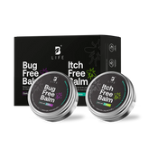 Kit Bug Free & Itch Free Balm | Kit de Bálsamo Anti-picaduras y Bálsamo Post-picaduras de Insectos 2 piezas 113 g c/u