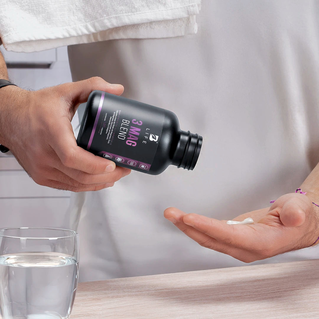 Mezcla de Magnesios | Citrato, Óxido y Gluconato de Alta Absorción 3 Mag Blend | Mezcla de Citrato, Óxido y Gluconato de Magnesio