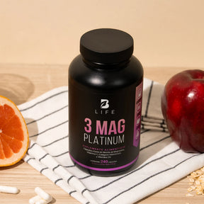 Mezcla de Magensios Premium | Citrato, Glicinato y Treonato | Alta Absorción | 240 cápsulas