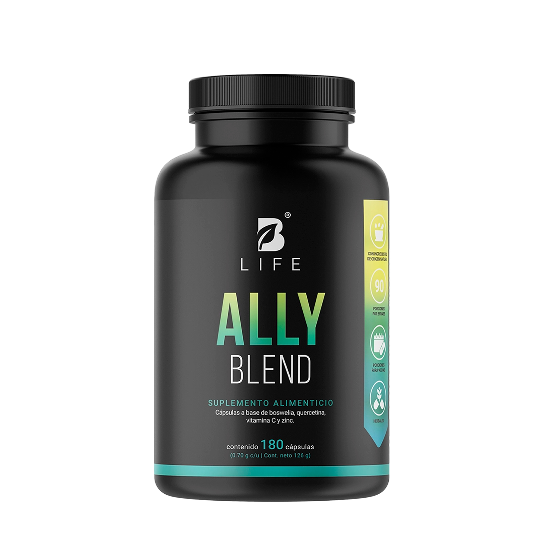 Mezcla de Boswelia y Quercetina | con Vitamina C y Zinc | 180 cápsulas