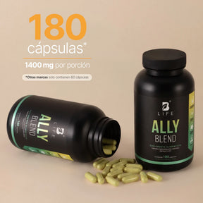 Mezcla de Boswelia y Quercetina | con Vitamina C y Zinc | 180 cápsulas