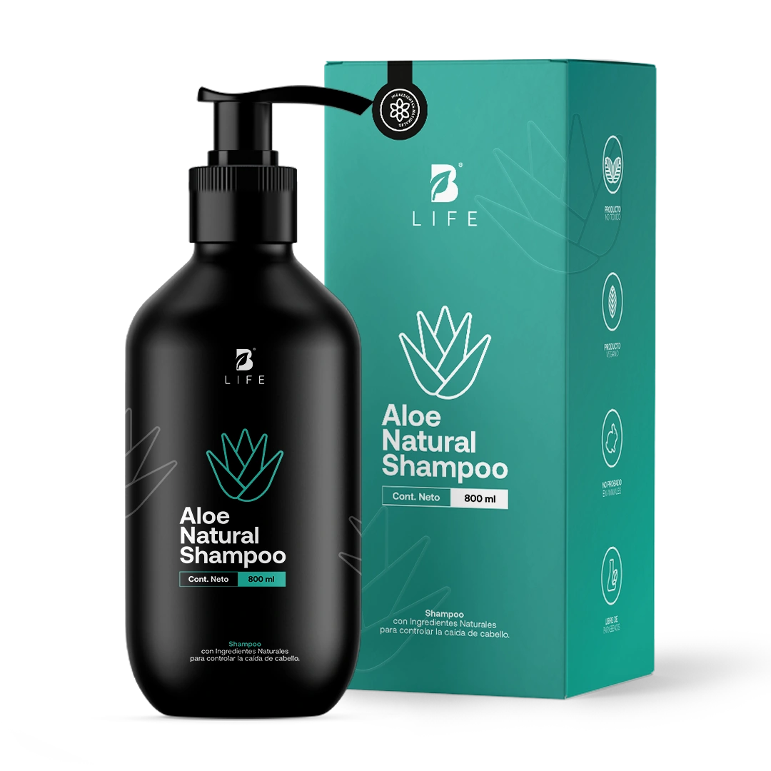 Aloe Natural Shampoo | Champú Natural de Aloe