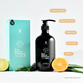 Aloe Natural Shampoo | Champú Natural de Aloe