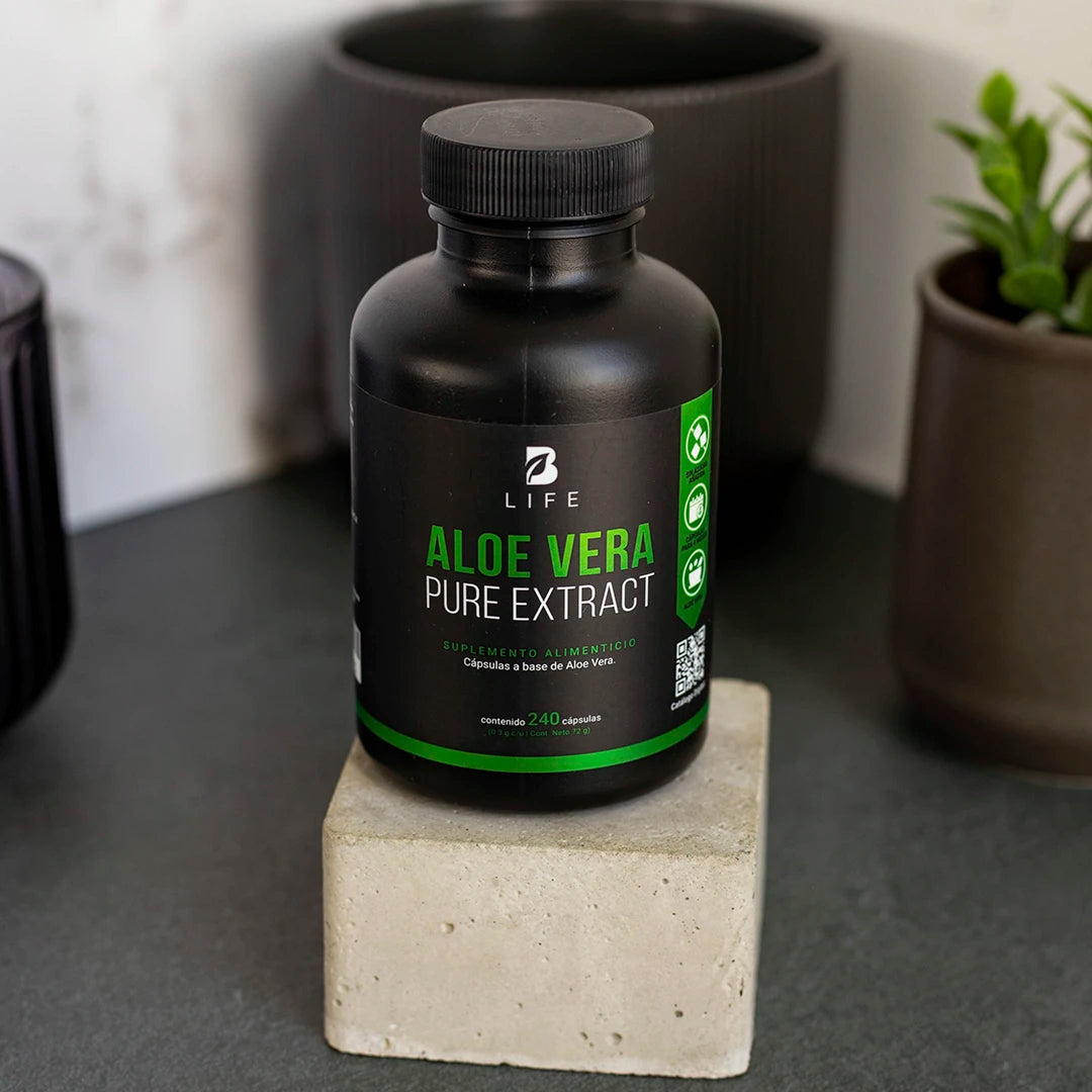 Extracto de Aloe Vera | Concentración 200:1 | 240 cápsulas