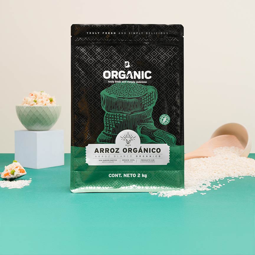 Arroz Blanco Orgánico | 2 kg