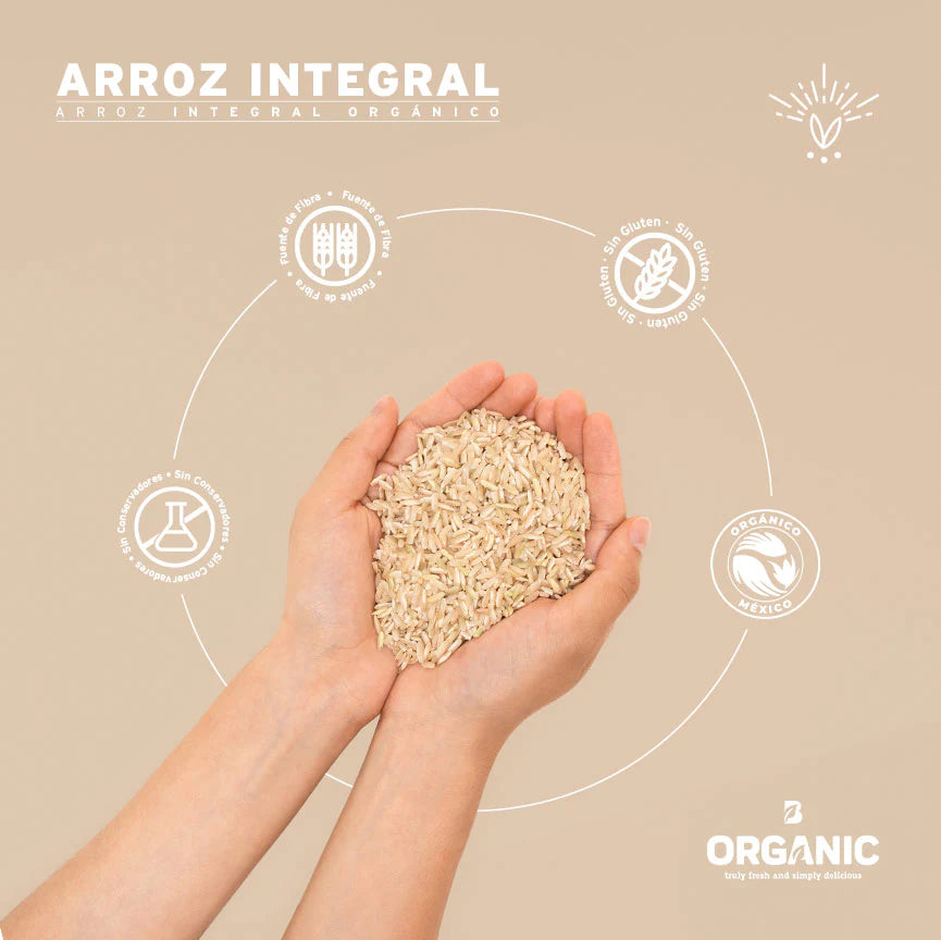 Arroz Integral Orgánico | 2 kg