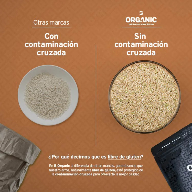 Arroz Integral Orgánico | 2 kg
