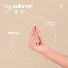 Astaxantina | con Aceite de Salmón | 180 cápsulas