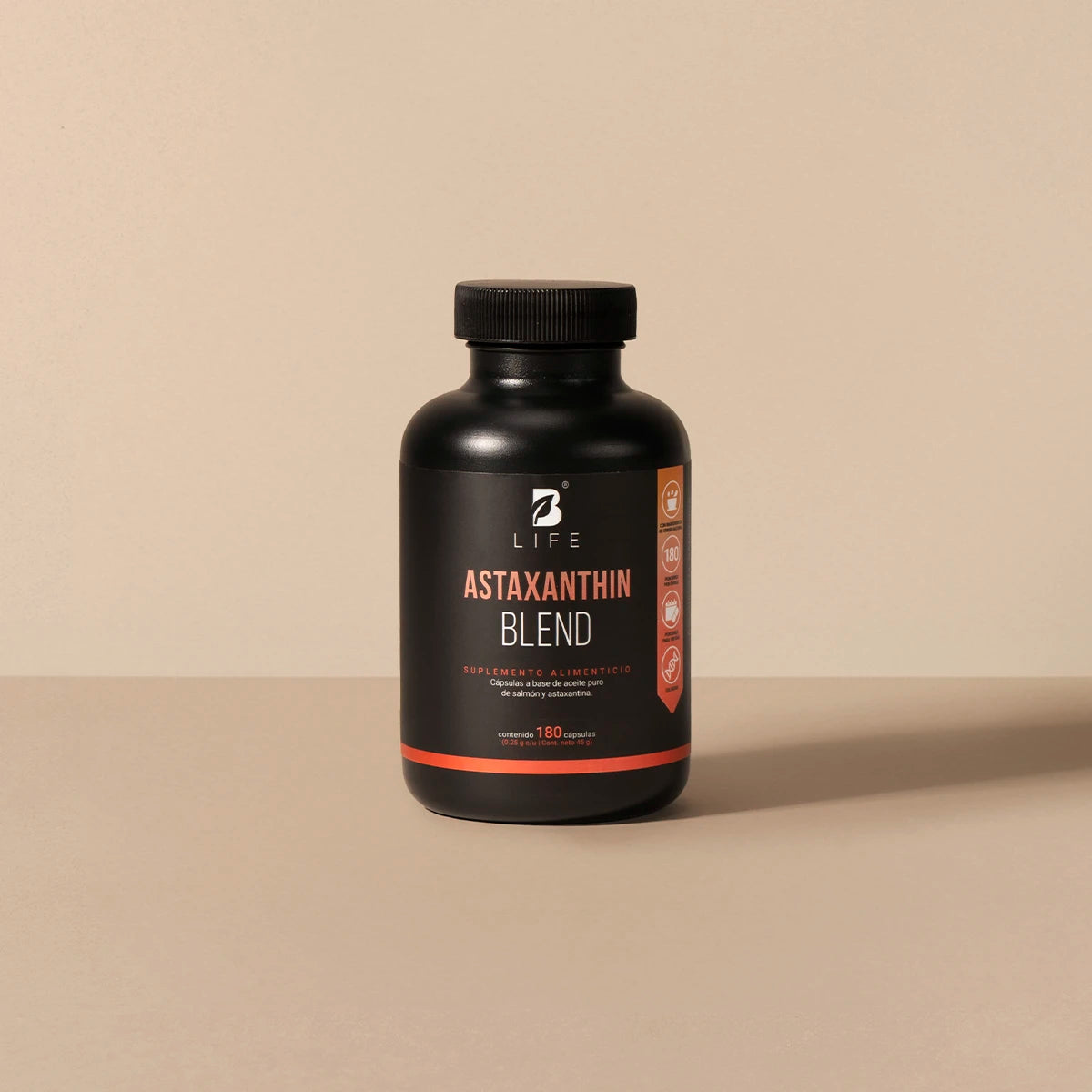 Astaxantina | con Aceite de Salmón | 180 cápsulas