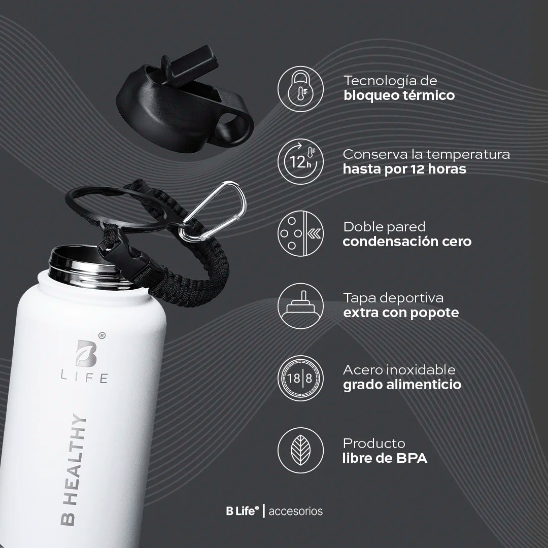 B Healthy Botella Térmica 1 o 2 L