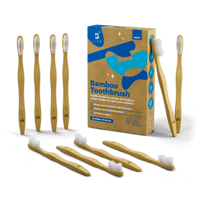 Bamboo Toothbrush | Cepillos Dentales de Bambú 10 o 20 Piezas