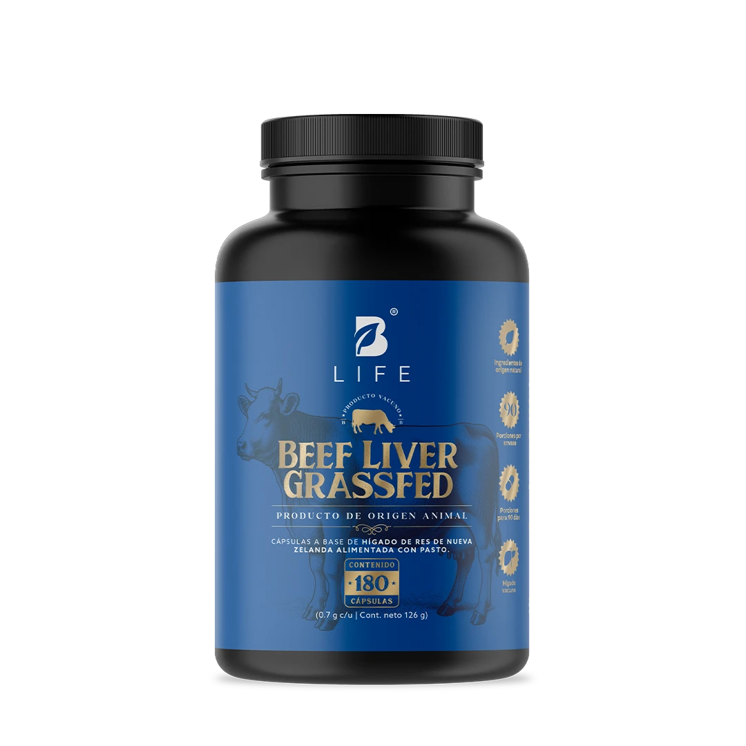 Hígado Vacuno | Res de Nueva Zelanda | 180 cápsulas