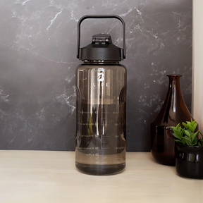 Botella Motivacional | Negra 2 L