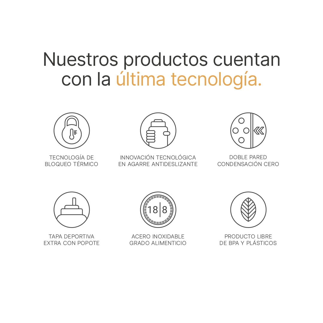 Botella Térmica Para Niños | Gatito 355 y 532 ml