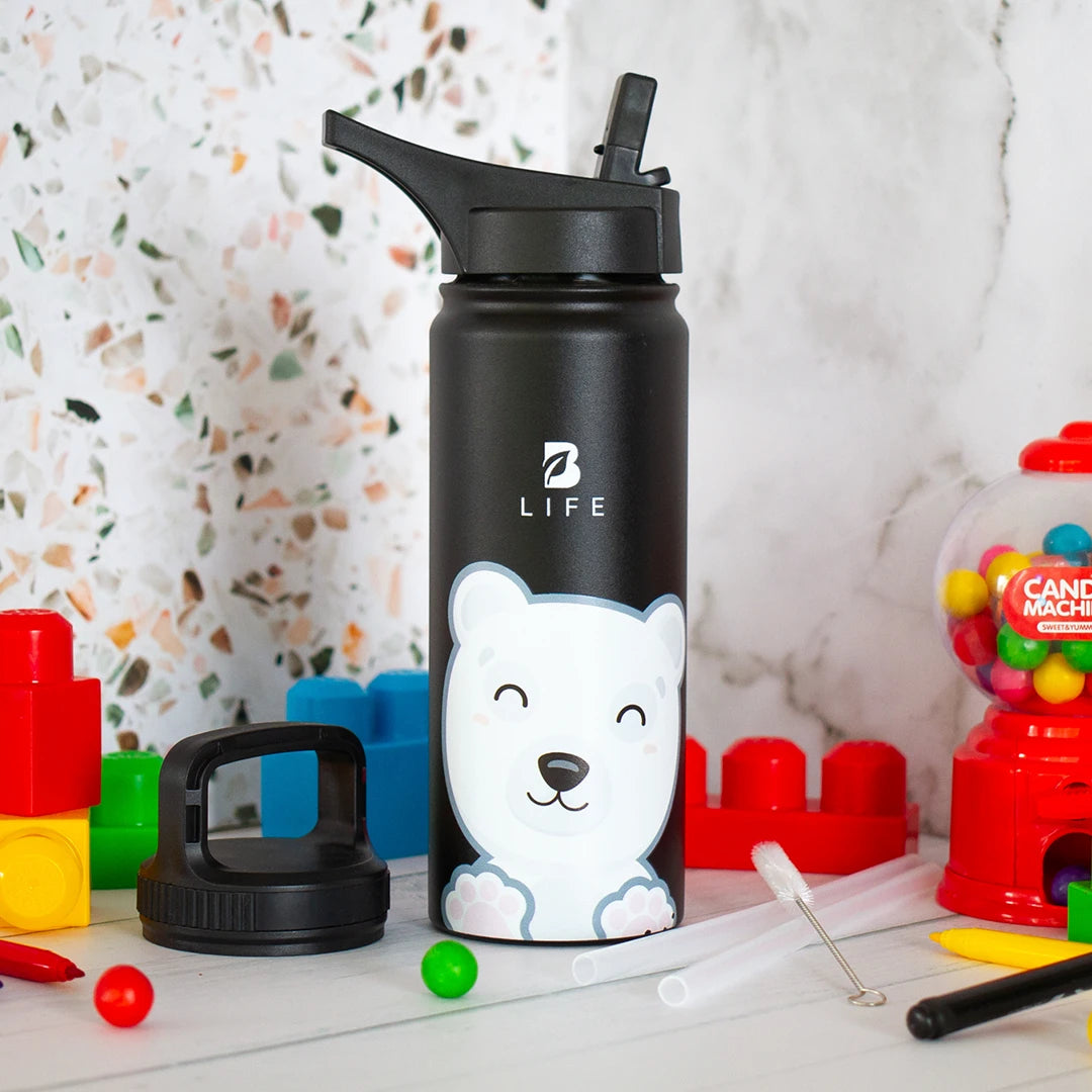 Botella Térmica Para Niños | Oso Polar 355 y 532 ml