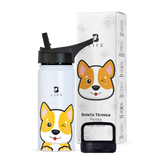 Botella Térmica Para Niños | Perrito 355 y 532 ml