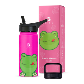 Botella Térmica Para Niños | Ranita 355 y 532 ml