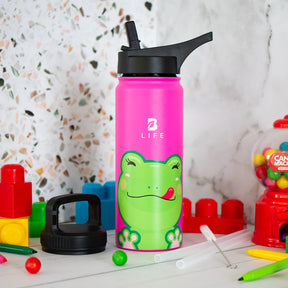 Botella Térmica Para Niños | Ranita 355 y 532 ml