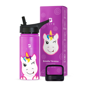 Botella Térmica Para Niños | Unicornio 355 y 532 ml