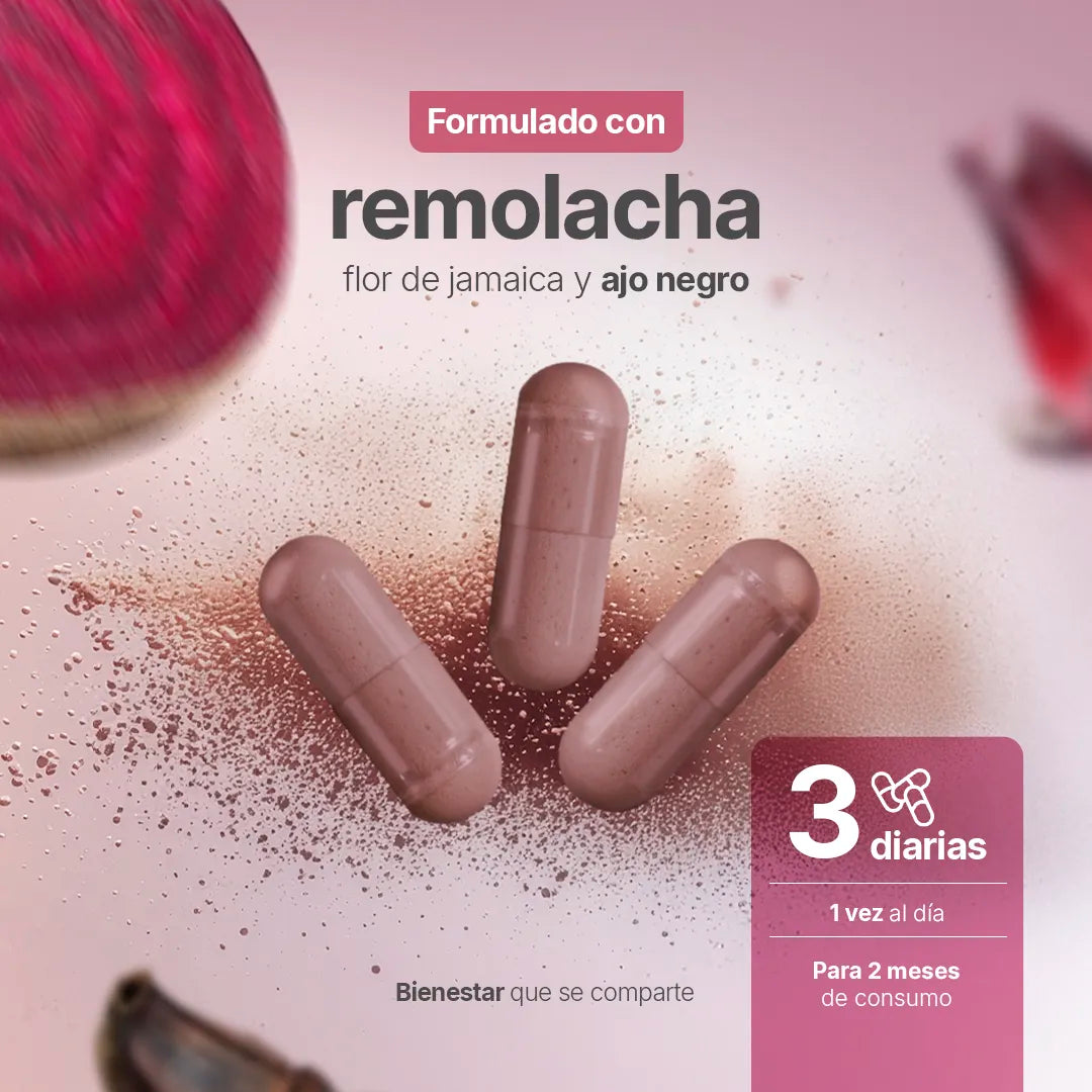 Mezcla de Remolacha con Flor de Jamaica | adicionado con Vitaminas
