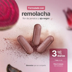 Mezcla de Remolacha con Flor de Jamaica | adicionado con Vitaminas