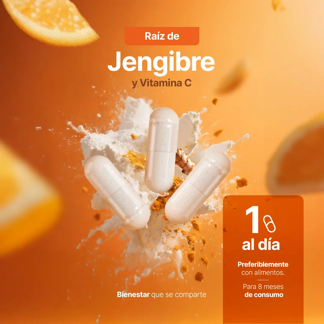 Vitamina C | adicionado con Jengibre