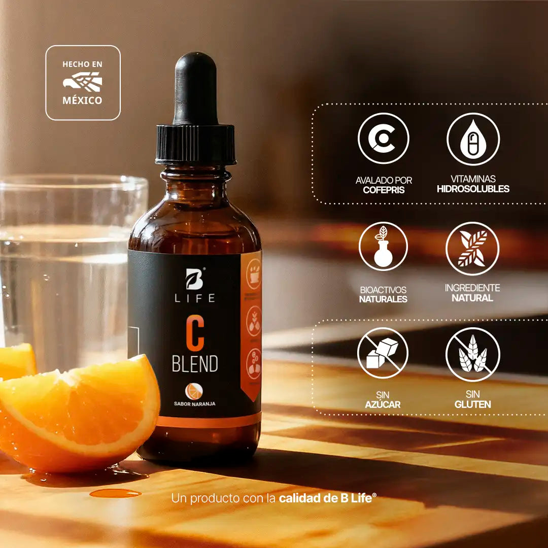 Vitamina C en gotas | potenciado con Equinácea | 60 ml