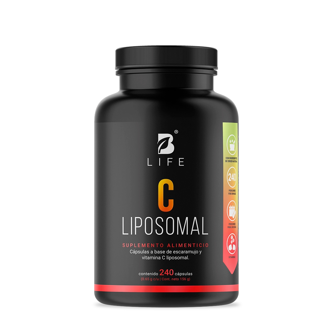 Vitamina C Liposomal | con Escaramujo | 240 cápsulas