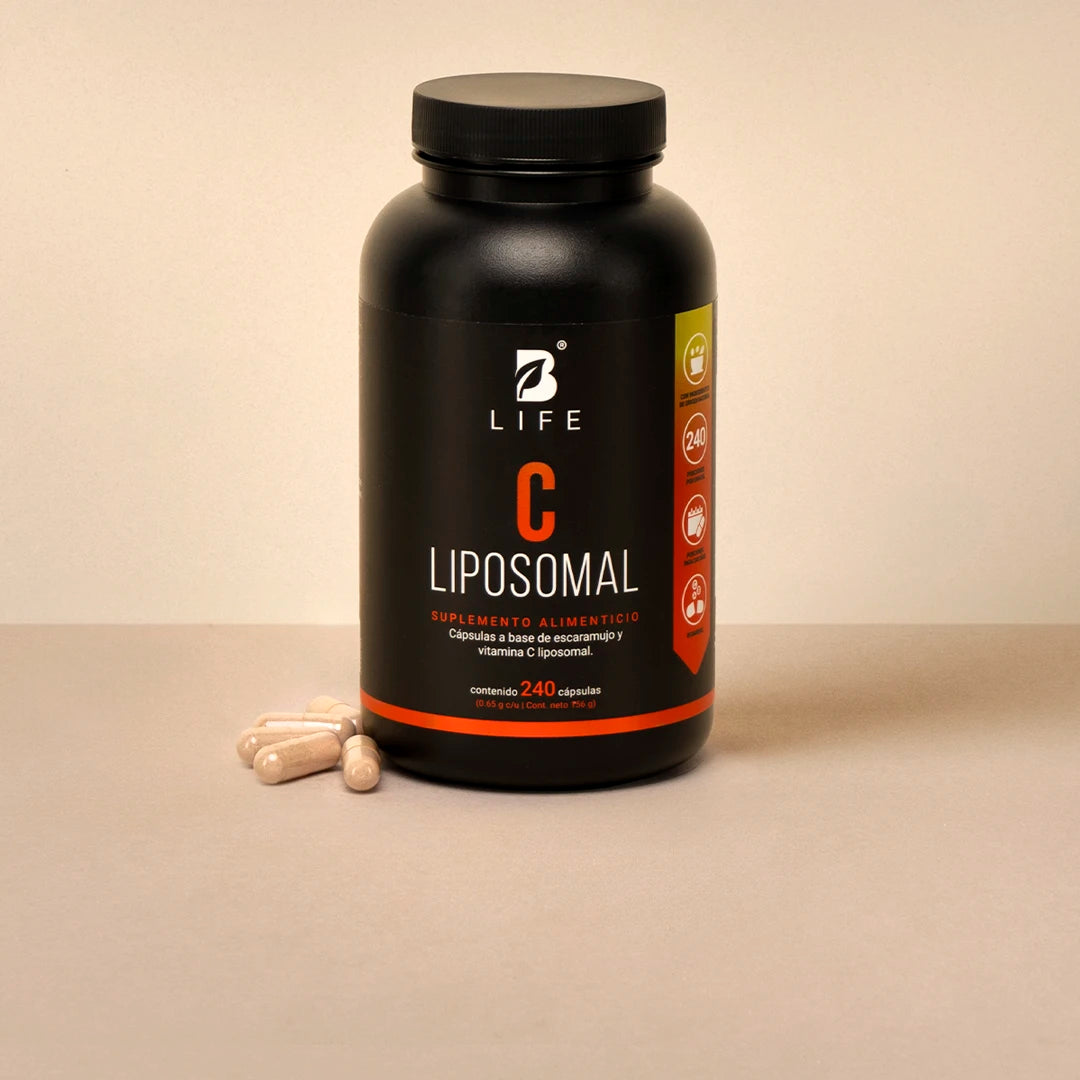 Vitamina C Liposomal | con Escaramujo | 240 cápsulas