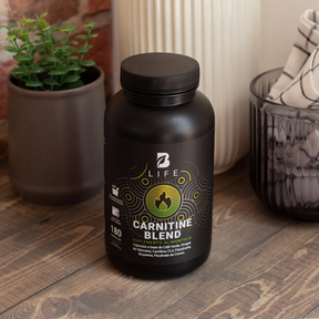 Carnitina | con Café Verde, Vinagre de Manzana, CLA y Picolinato de Cromo | 180 Cápsulas