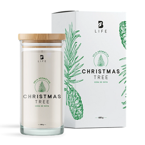 Christmas Tree Aromatic Candle | Vela Aromática Árbol de Navidad 600 g