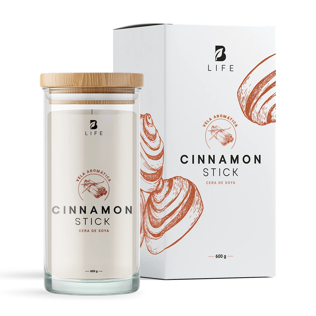 Cinnamon Stick Aromatic Candle | Vela Aromática de Canela 600 g