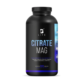 Citrato de Magnesio Puro | con Vitamina C y Colágeno Hidrolizado