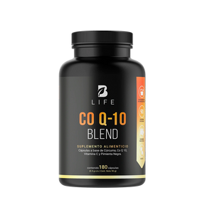 Coenzima Q10 | con Cúrcuma y Vitamina C | 180 cápsulas