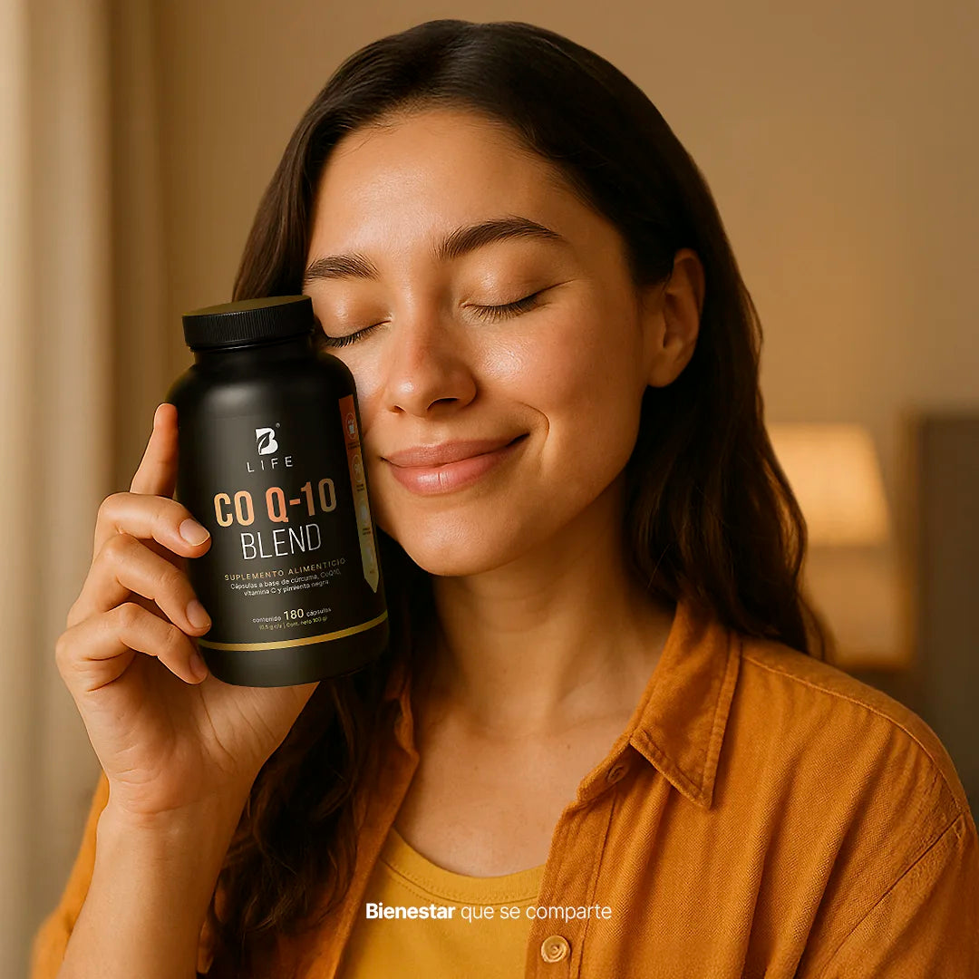 Coenzima Q10 | con Cúrcuma y Vitamina C | 180 cápsulas