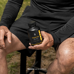 Vitamina D3 + K2 | con Aceite de Coco | 300 cápsulas