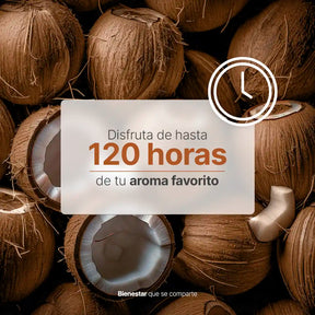 Coconut Wood Aromatic Candle | Vela Aromática Coco y Sándalo 600 g