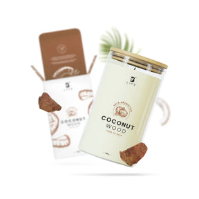 Coconut Wood Aromatic Candle | Vela Aromática Coco y Sándalo 600 g