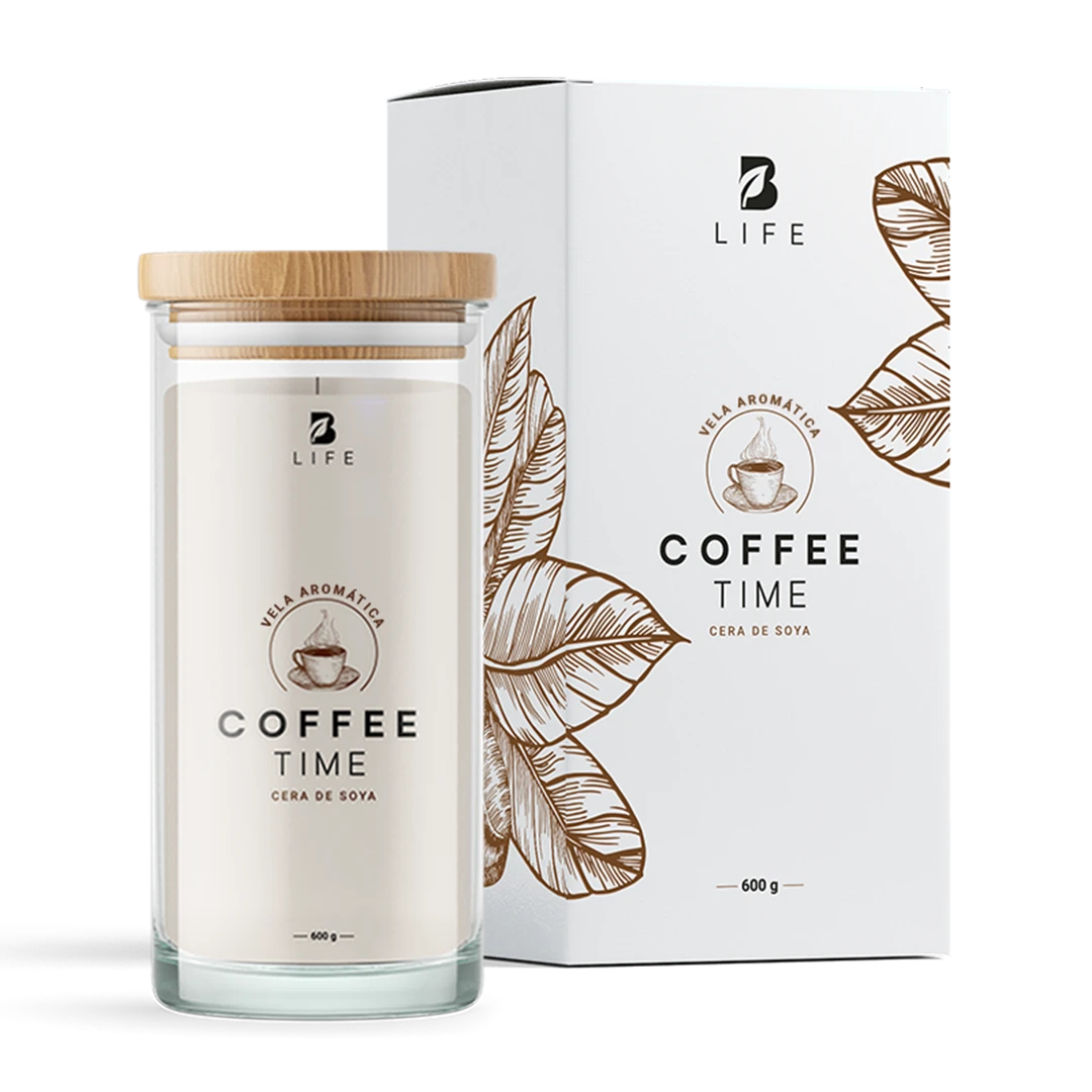 Coffee Time Aromatic Candle | Vela Aromática de Café Recién Hecho 600 g