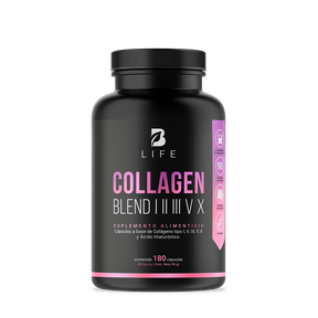 Mezcla de colágenos | Tipo I,II,III,V y X | con Vitamina C
