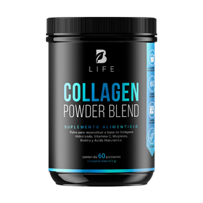 Colágeno Hidrolizado en polvo | Con Biotina y Acido Hialurónico | 60 porciones