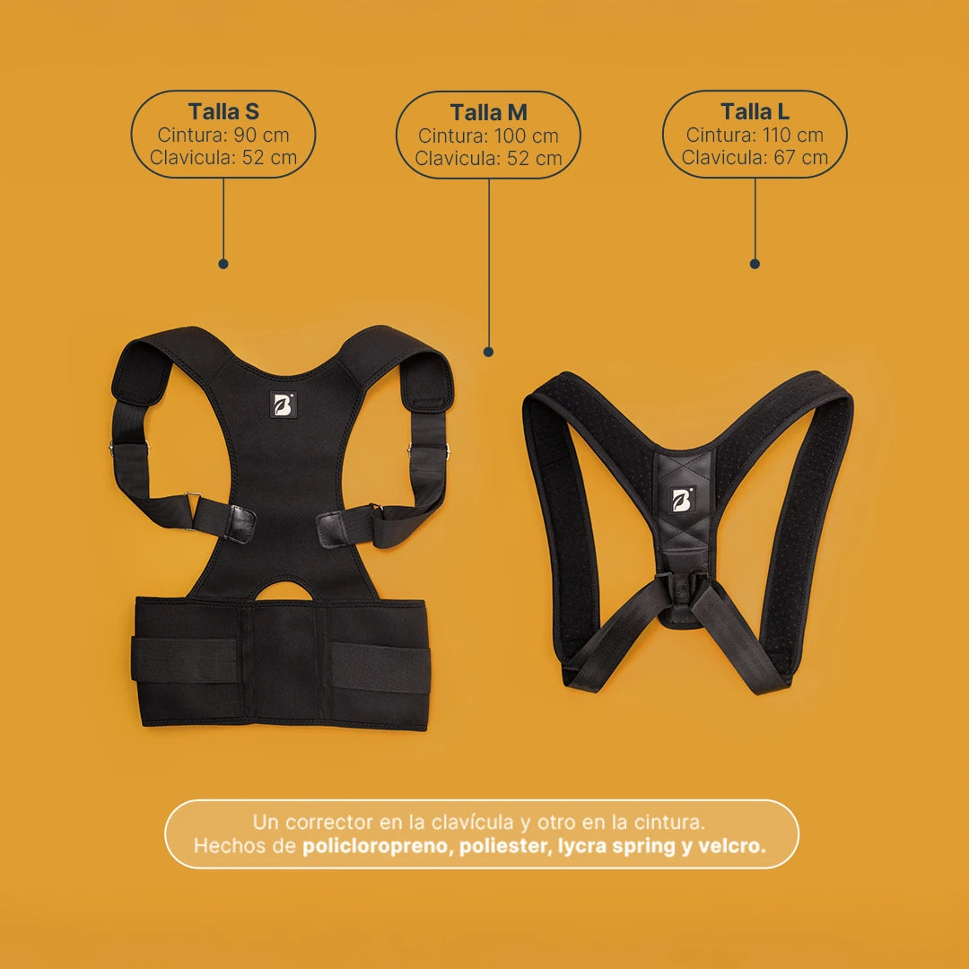 Posture Corrector B Life. Soporte para Espalda y Hombros, Diseño Ergonómico
