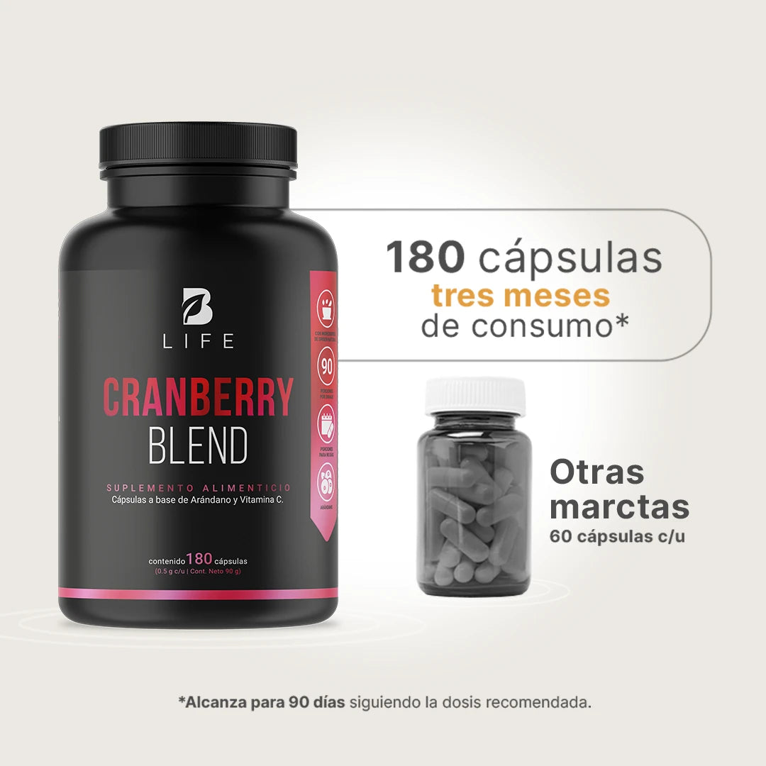 Arándano Concentrado | con Vitamina C | 180 Cápsulas