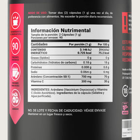 Arándano Concentrado | con Vitamina C | 180 Cápsulas