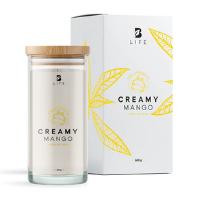 Creamy Mango Aromatic Candle | Vela Aromática Esencia de Mango 600 g