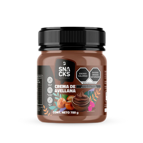 Crema de Avellana Sin Azúcar Añadida 750 g
