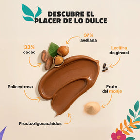 Crema de Avellana Sin Azúcar Añadida 750 g