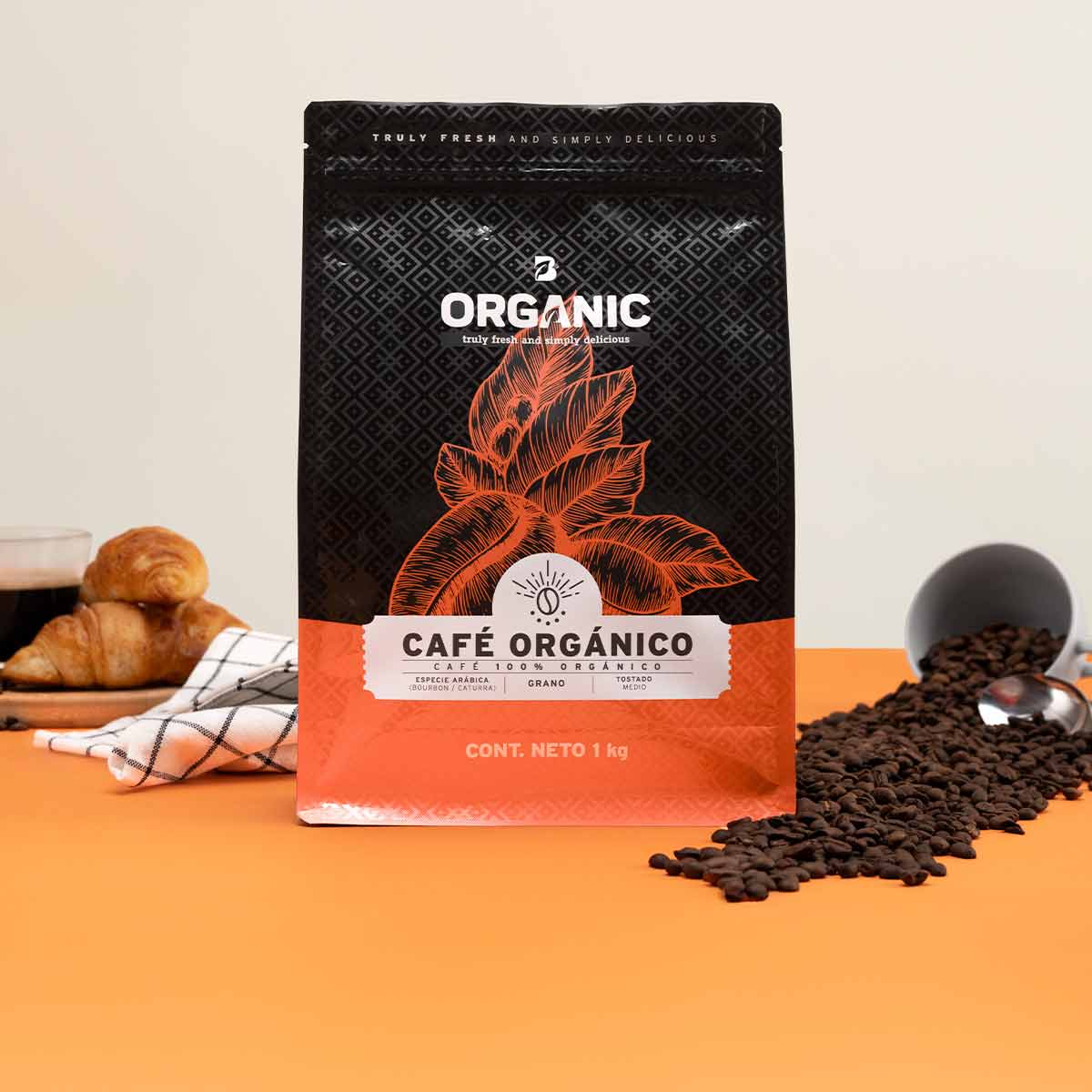 Café en Grano Orgánico | 1 kg