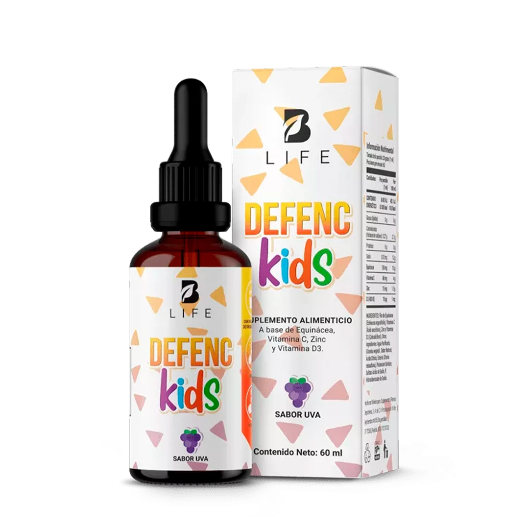 Multivitamínico en Gotas | Vitamina C, D3, Zinc y Equinácea | para mayores de 2 años | 60 Tomas