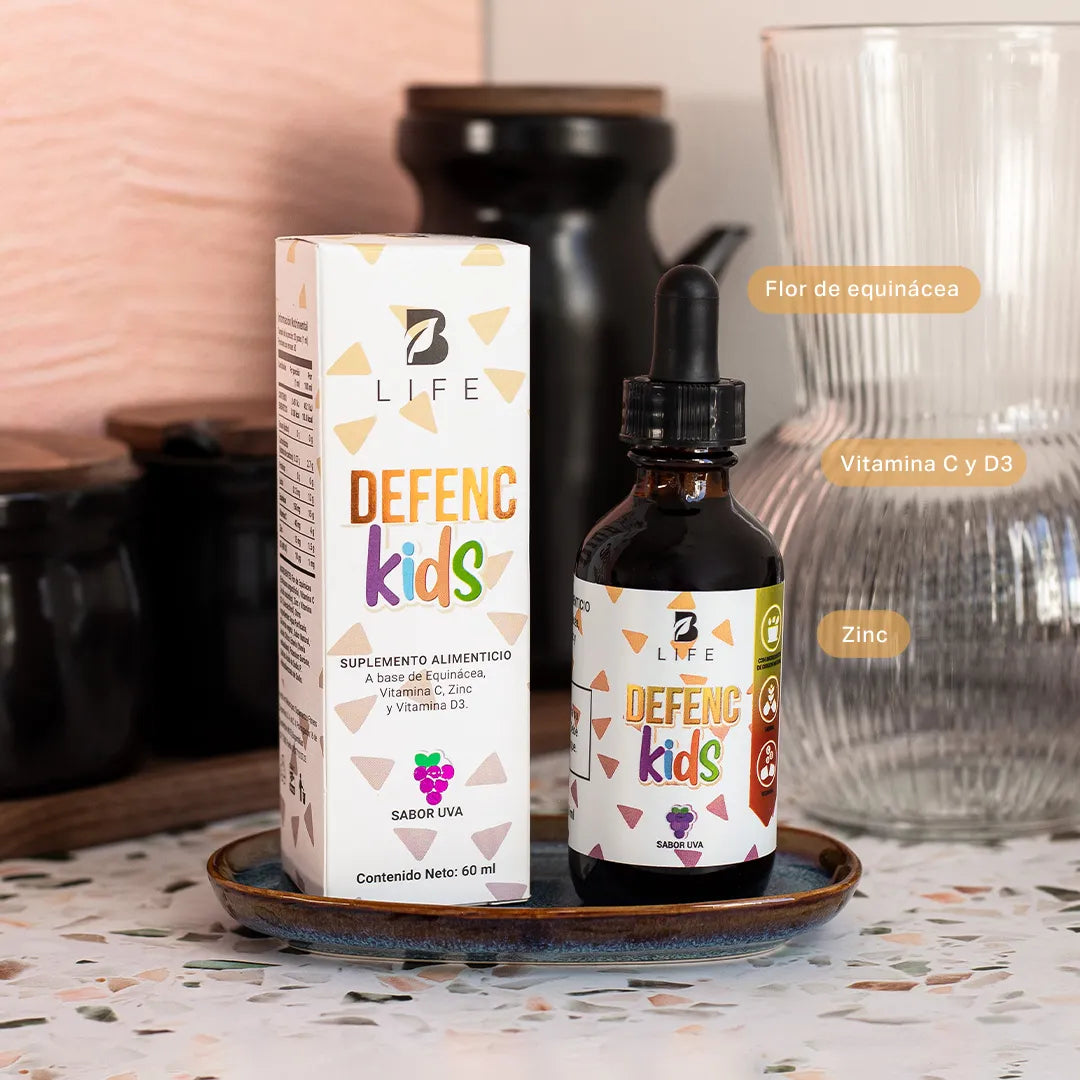 Multivitamínico en Gotas | Vitamina C, D3, Zinc y Equinácea | para mayores de 2 años | 60 Tomas